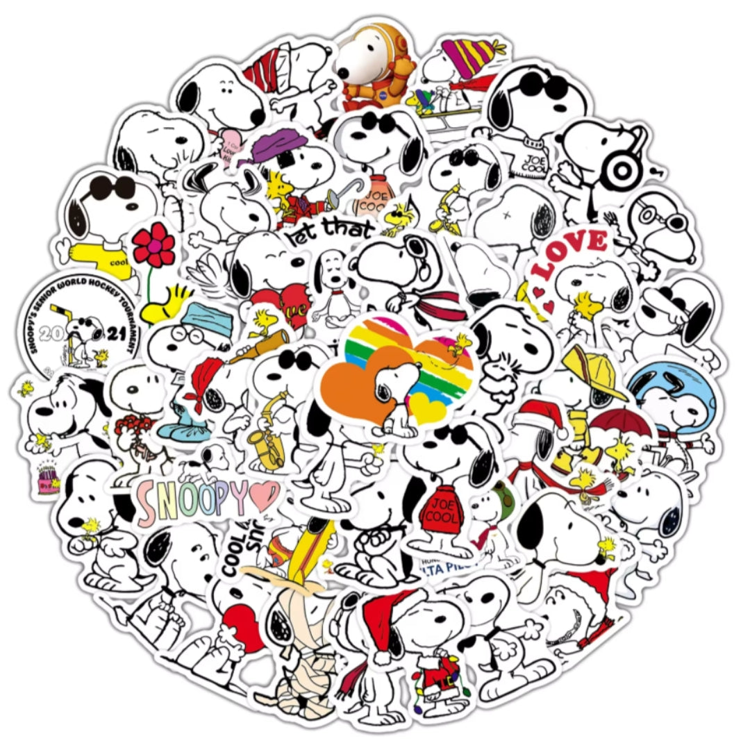 Snoopy Stickers (50 pcs)